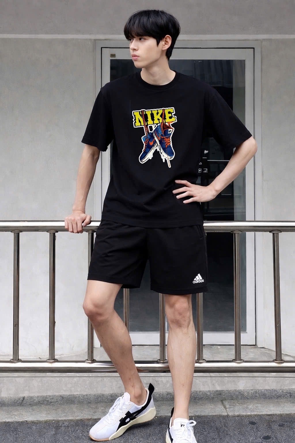 футболка мужская adidas,мужские майки adidas,adidas черный,одежда для парней,мужская футболка