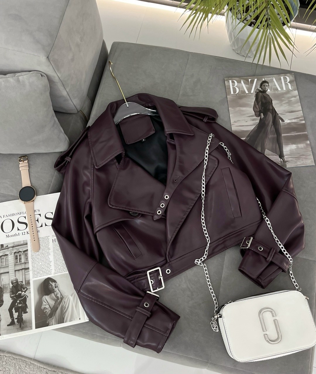 косуха куртка,кожаная куртка косуха,кожаная куртка косуха женская saint laurent,косуха куртка кожаная оверсайз chauzi,косуха бордовая оверсайз chauzi