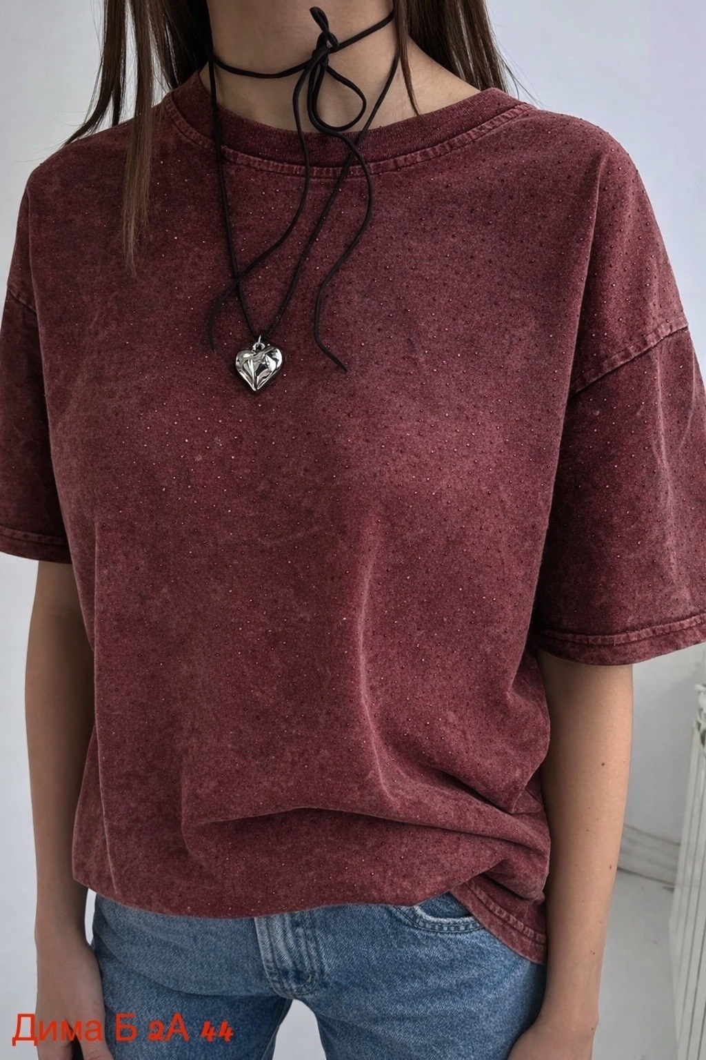 футболки женская,футболка со стразами,футболка оверсайз со стразами,женская футболка оверсайз со стразами,футболка оверсайз со стразами emlis цвет светло-серый