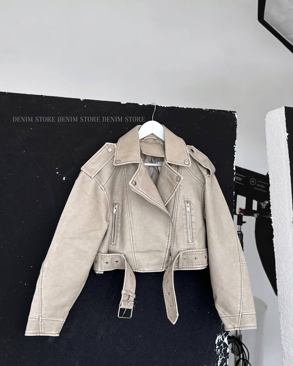 косуха кожаная куртка оверсайз queen sophie,косуха женская оверсайз кожаная куртка,кожаная куртка,косуха женская,куртка-косуха