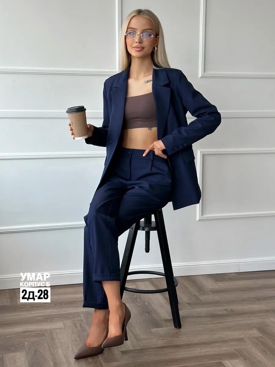 женский брючный костюм dilana vip 1942-2 чёрный,брючный костюм dilana vip 1942/2 черный,костюм брючный dilanavip 1942/2 черный,костюм классический брючный женский,костюм брючный vilena 1018 черный