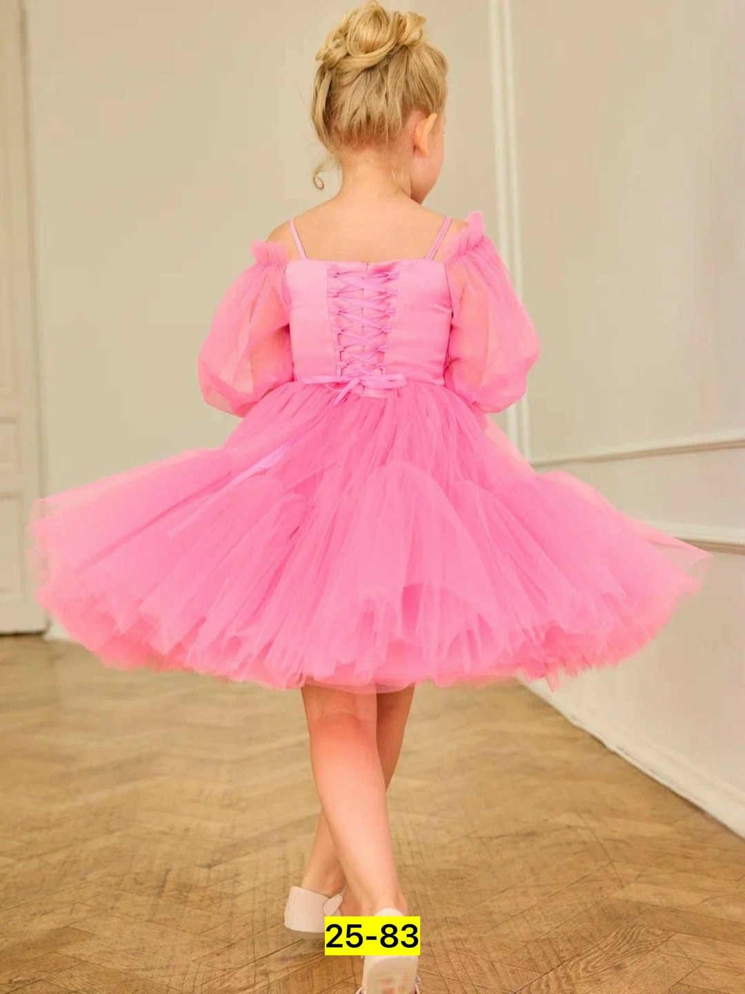 платье для девочки,розовое платье для детей,платье для девочки розовый,платье нарядное для девочки,платье детское с пышной юбкой kaftan рост 134-140 ярко розовый