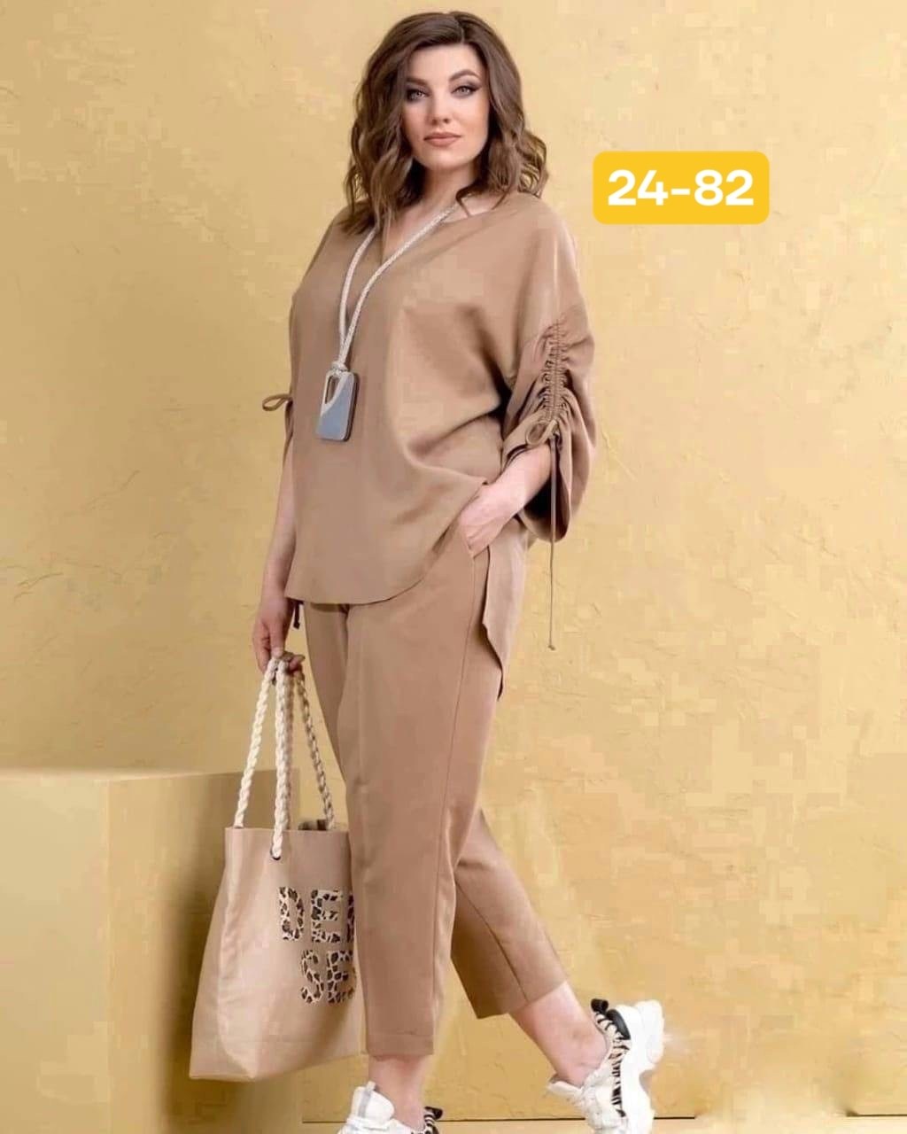 костюм женский,женские костюмы больших размеров,женский костюм lakona 1367 лен, брючные костюмы женские больших размеров,брючный костюм