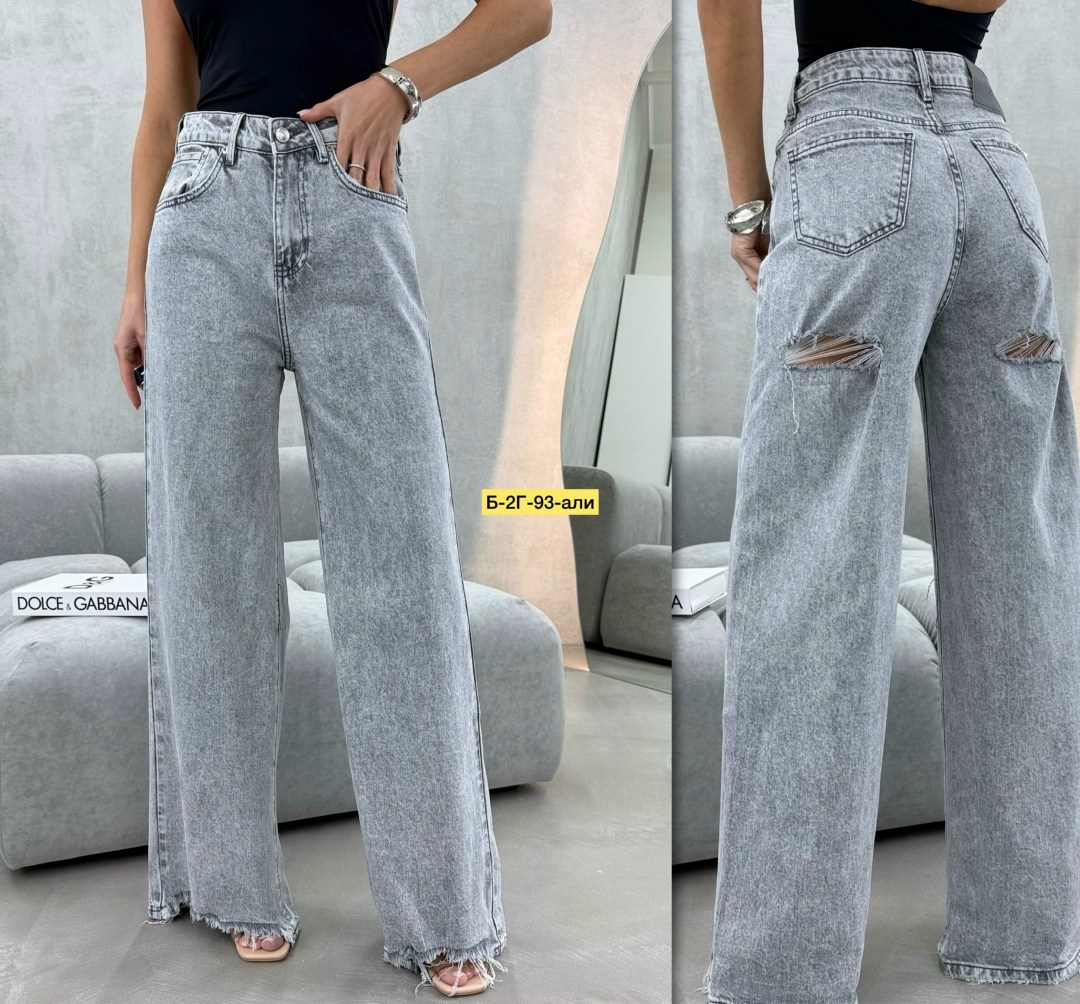 женские джинсы,джинсы,женские рваные серые джинсы палаццо,джинсы широкие,модные джинсы