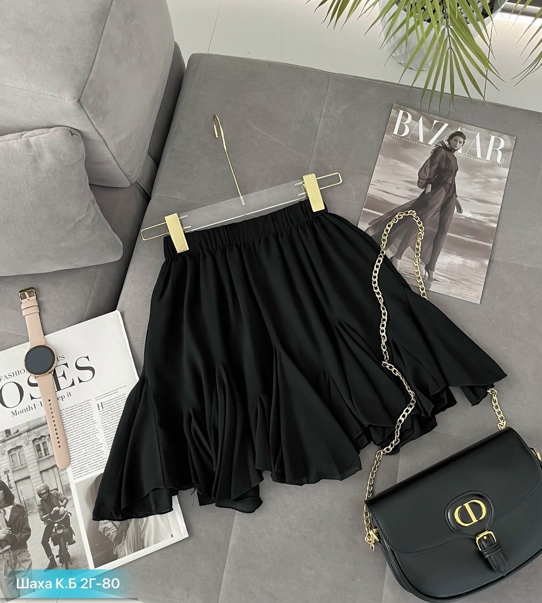 юбка шифон,юбка с оборками,юбка,юбка мини,женская юбка