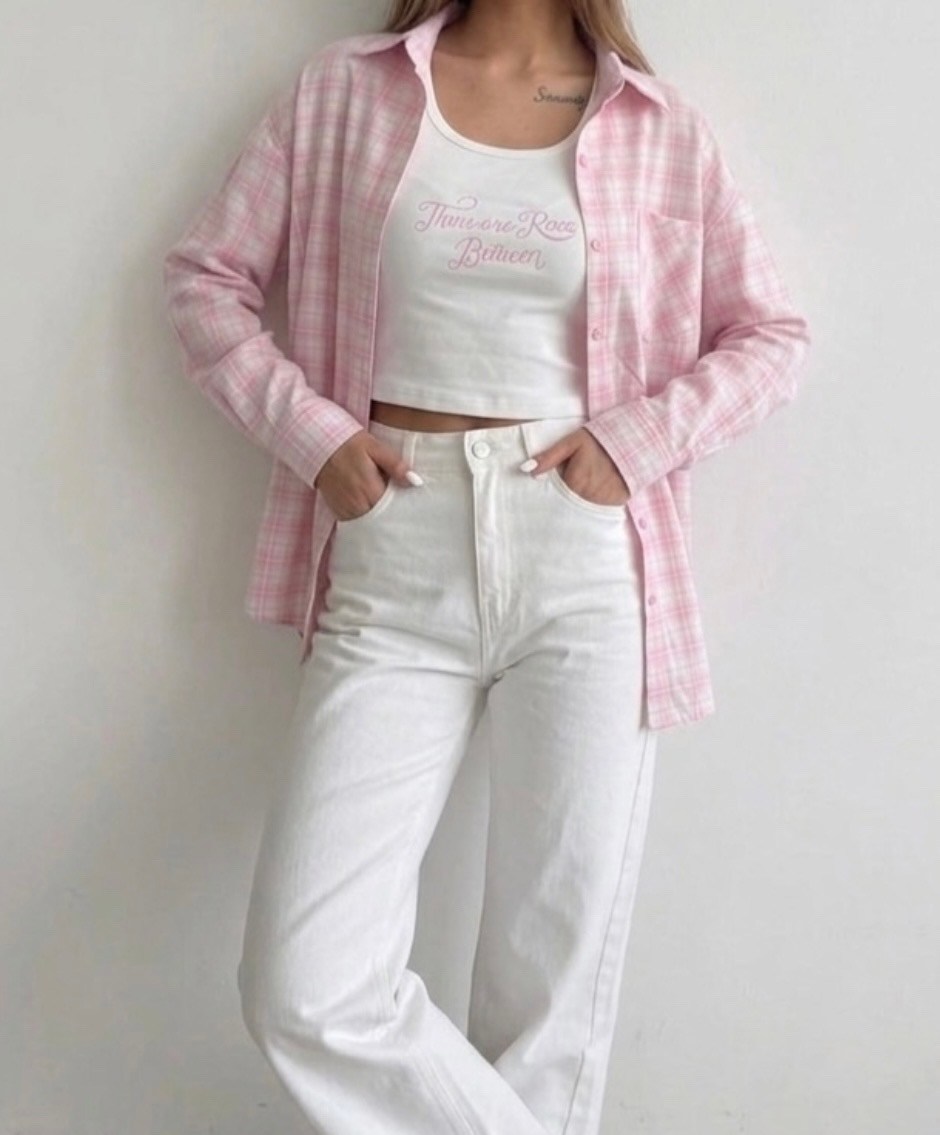 рубашка оверсайз в клетку,рубашка женский,рубашка в клетку женская,повседневная рубашка,оверсайз рубашка