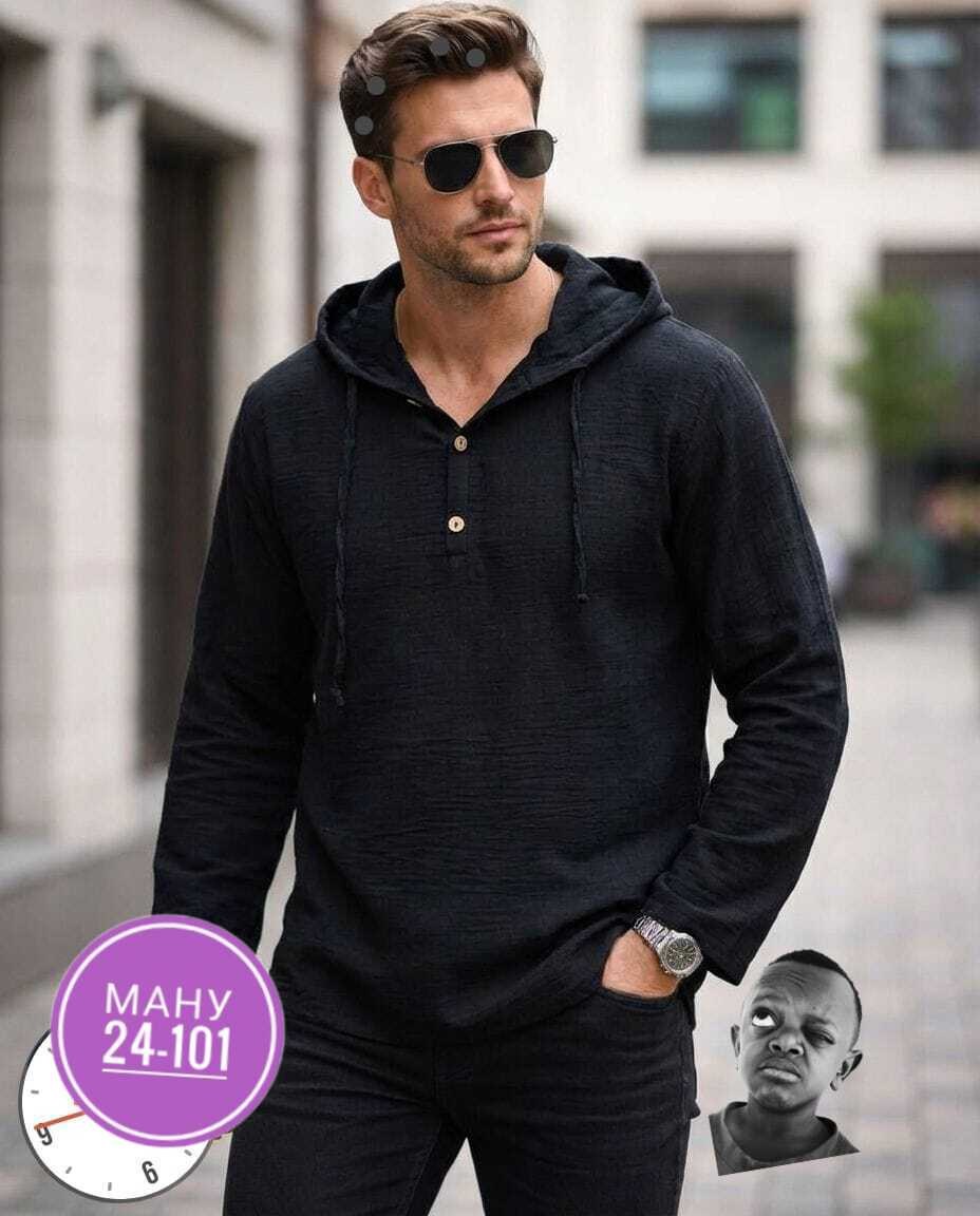 рубашка мужская с капюшоном,рубашка с капюшоном,туника мужская пляжная,туника с капюшоном,мужская рубашка