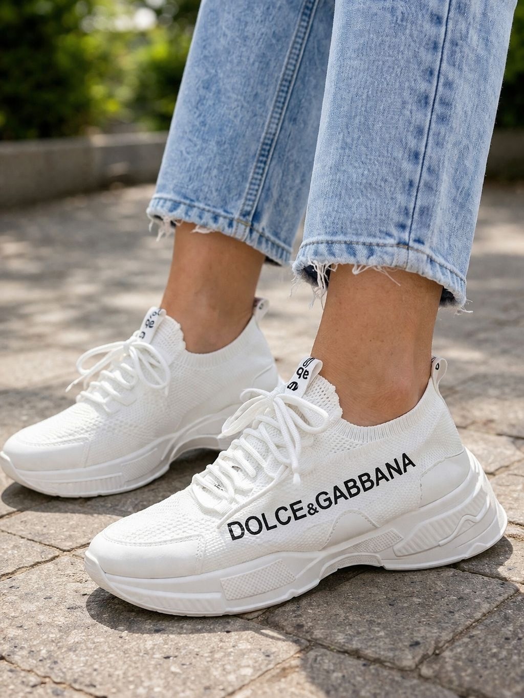 кроссовки,женские кроссовки,белые кроссовки,кроссовки dolce gabbana женские,кроссы женские