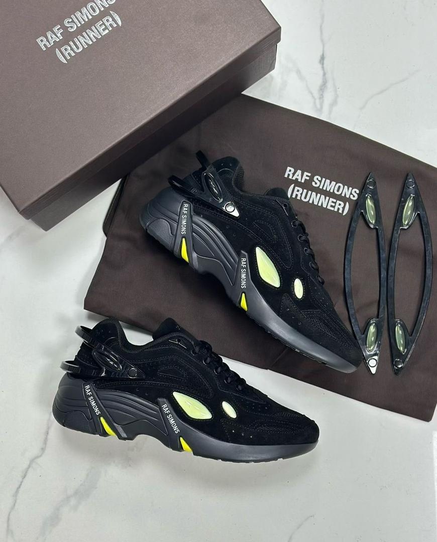 кроссовки raf simons cylon-21 черный,кроссовки raf simons cylon-21,кроссовки raf simons cylon-21 'black',raf simons низкие кроссовки,кроссовки raf simons