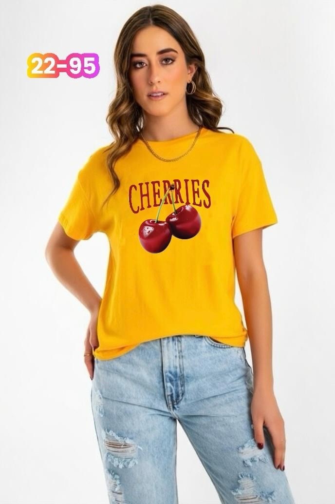 футболка белая оверсайз,футболка белая оверсайз вишенки,футболка белая оверсайз вишенки romaxtex 437783110,футболки женская,футболки оверсайз с принтами