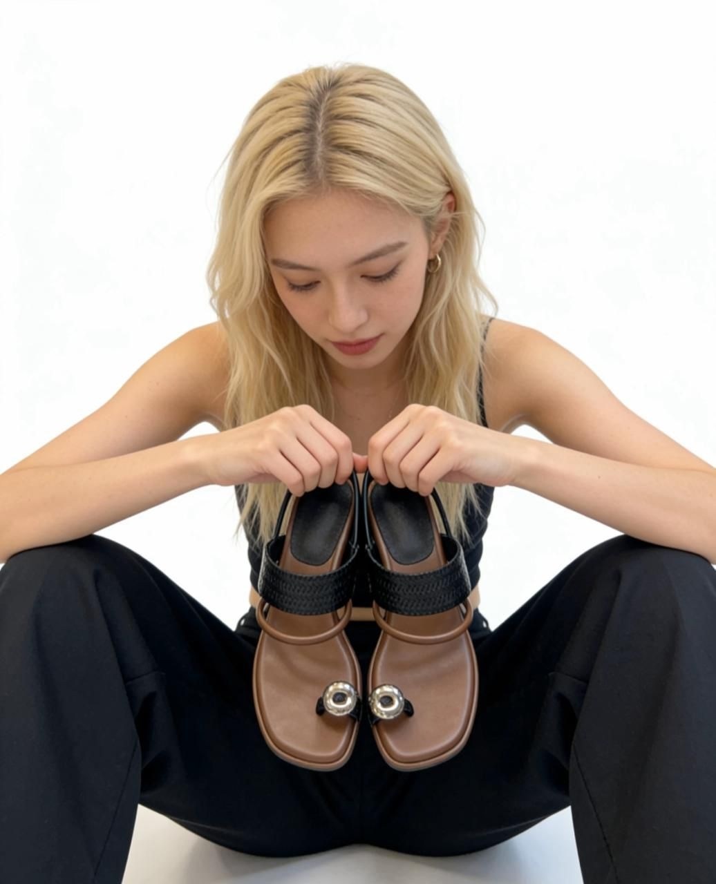 модные сандалии,сандалии женские,сандалии,коричневые босоножки,женская