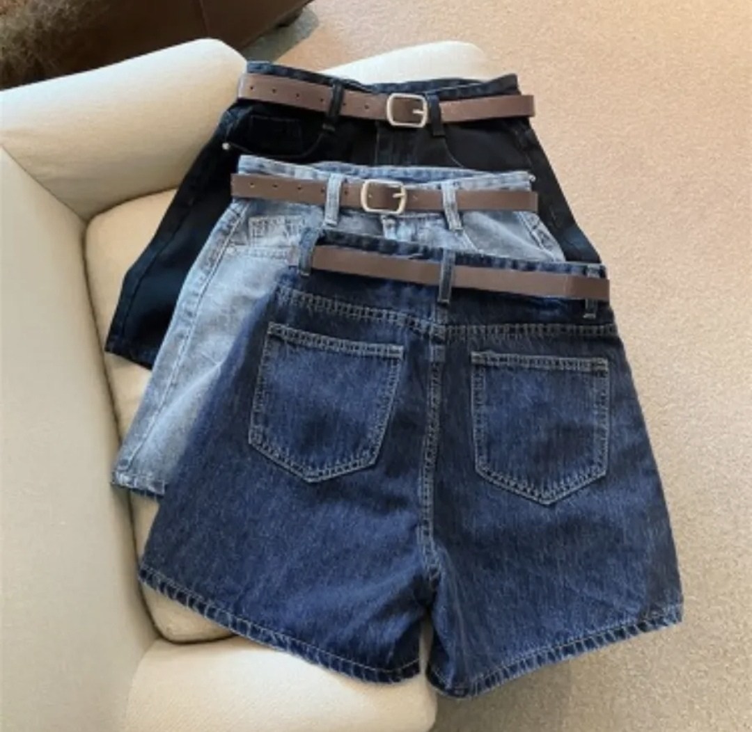 джинсовые шорты с высокой талией,шорты женские повседневные,джинсовые шорты женские,шорты джинсовые летние,джинсовые шорты на резинке женские