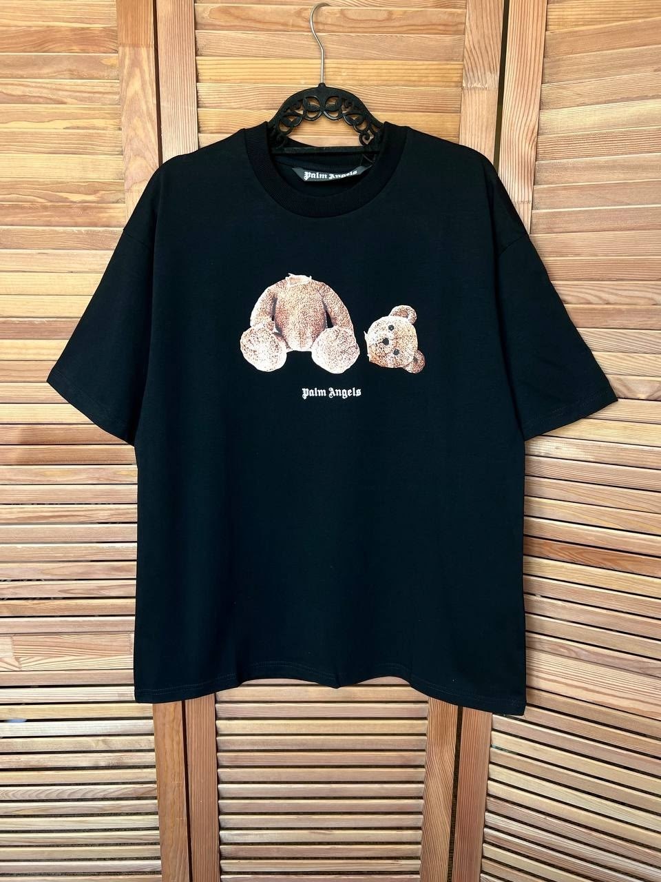 футболки оверсайз с принтами,футболки мужские,повседневная футболка оверсайз с принтом cute bear,футболки мужские с принтом,повседневная футболка оверсайз с принтом cute bear cotosen