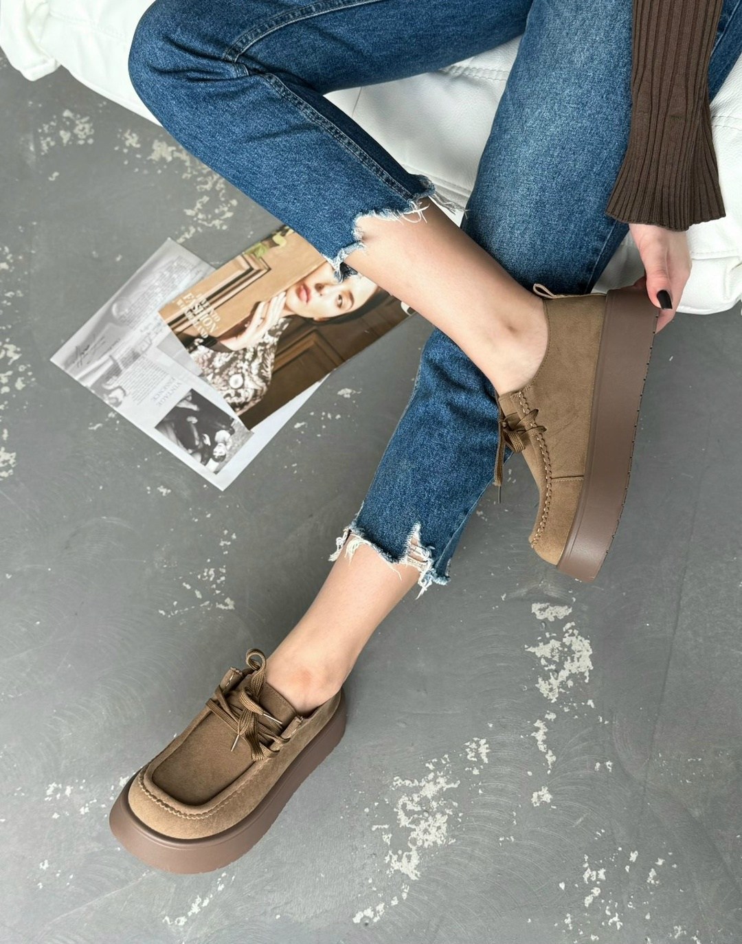 , повседневные,женская ,женские мокасины,замшевые лоферы из коровьей кожи для женщин