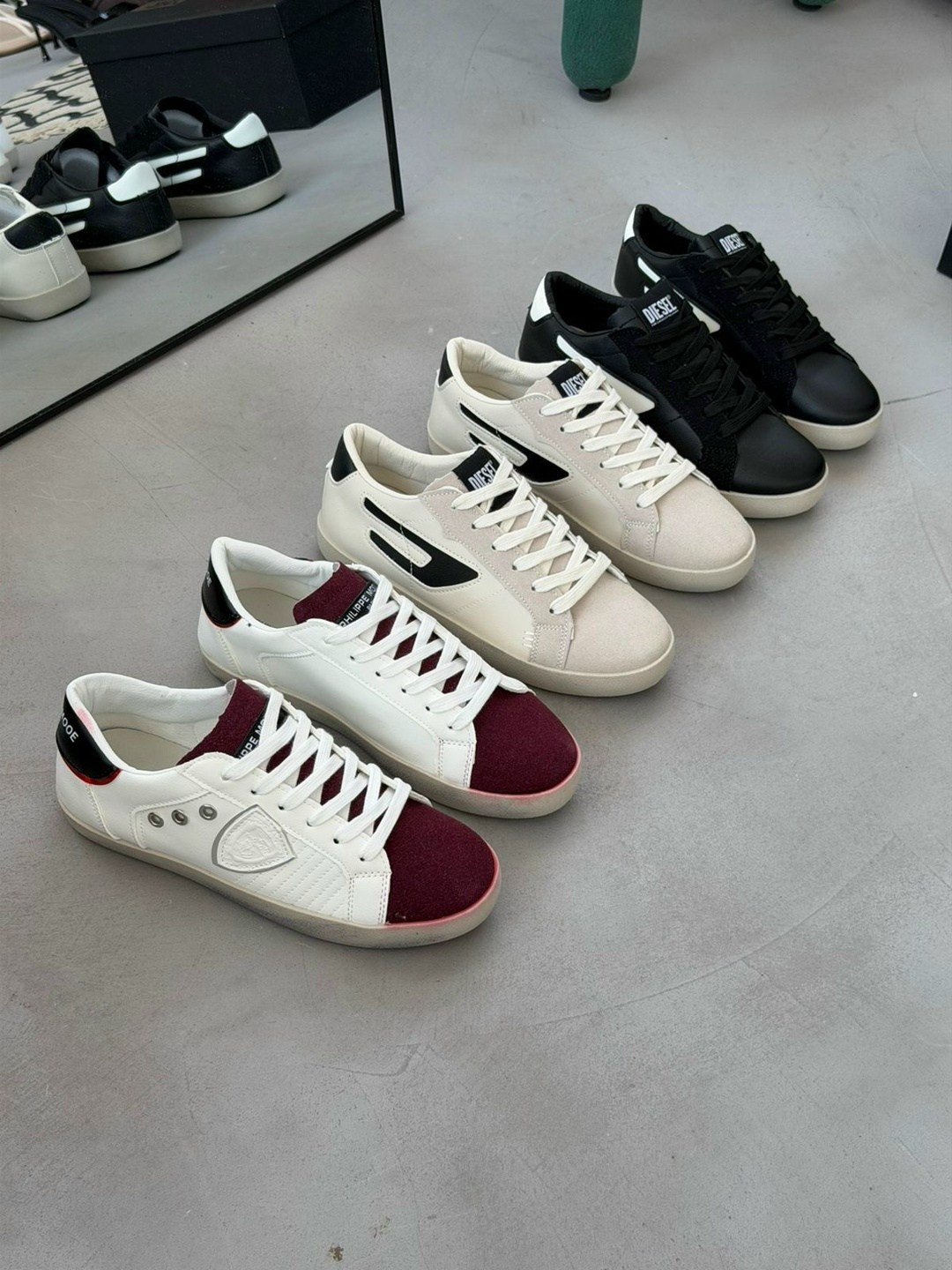 ,кеды philippe model,кеды philippe model женские,кроссовки philippe model, спортивная