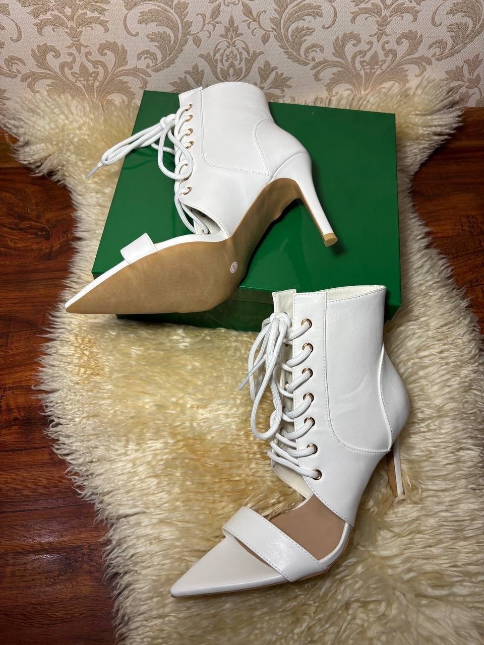 ,белые ботильоны на шнуровке,женские ботильоны на шнуровке,женская ,женские ботильоны