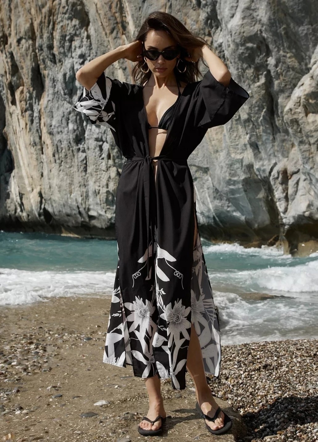 пляжная накидка с поясом,туника пляжная накидка с поясом,туника пляжная накидка,туника легкая,пляжная туника