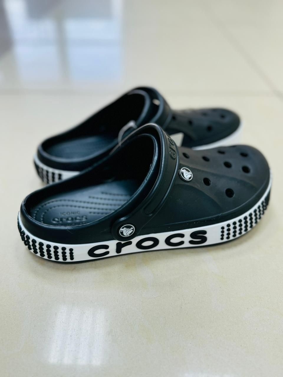 ,сабо crocs,черные кроксы оригинал,пляжная ,мужские кроксы