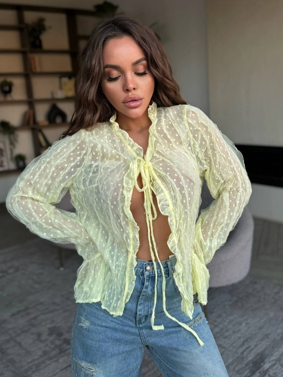 женский кардиган,кардиган ,женская кофта,,изящный полупрозрачный кардиган