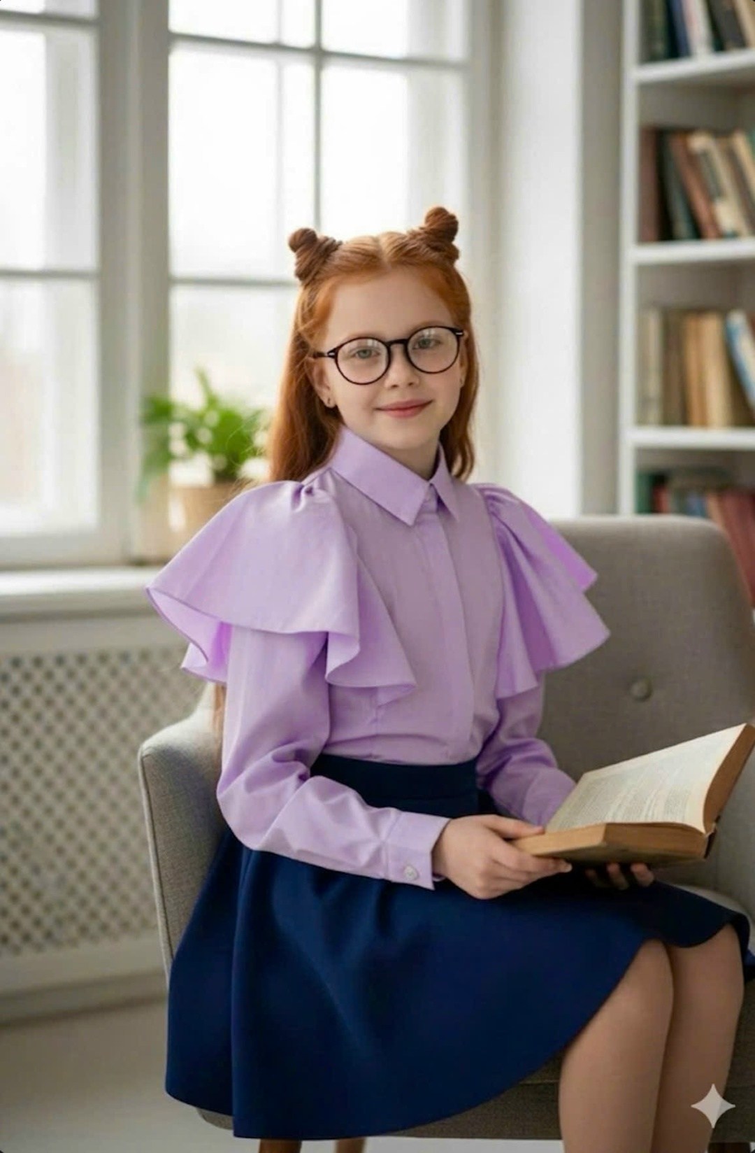 блузка для девочек,блузка школьная,блузка с оборками,блуза для девочки,рубашка блузка