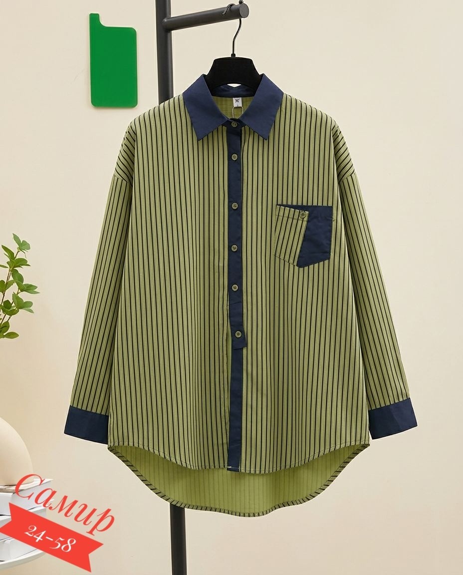 женская рубашка в полоску,рубашка повседневная,рубашка женская,рубашка в полоску,длинная рубашка