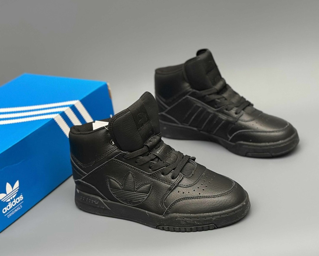 зимние кроссовки adidas niteball hi,кроссовки кожа,кроссовки adidas,зимние кроссовки adidas,