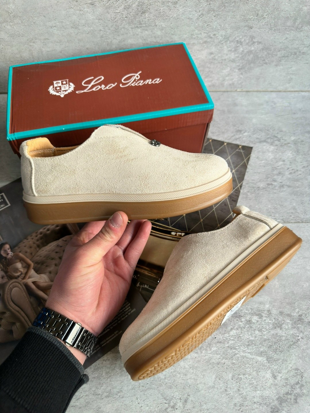 ,лоферы мужские замшевые бежевые,лоферы loro piana,лоферы замшевые,лоферы женский princess gold бежевый