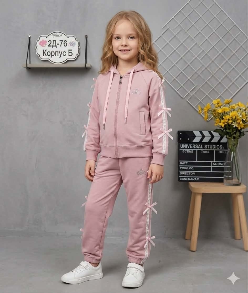 костюм спортивный для девочек,комплект костюм,костюм спортивный,костюм для девочки,сиреневый костюм