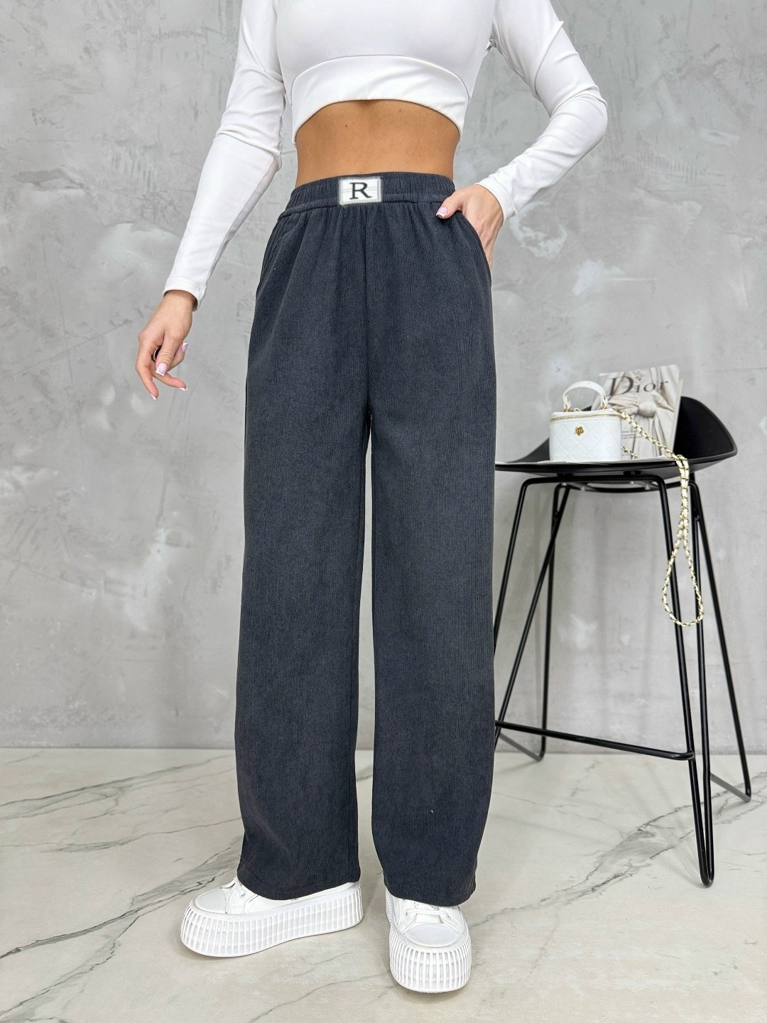 брюки женские палаццо,брюки 75-11 темный беж,брюки палаццо,брюки вельветовые женские,брюки вельветовые