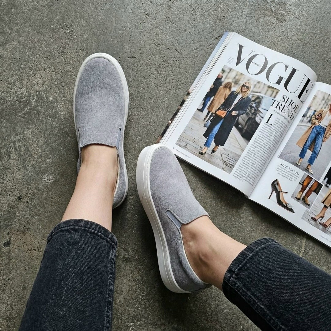 ,серые слипоны женские замшевые,женские слипоны,слипоны серые,слипоны