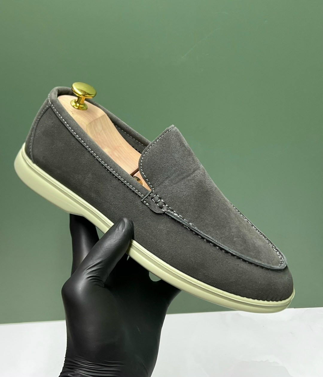 мужские лоферы loro piana,,лоферы loro piana,замшевые лоферы loro piana,лоферы из натуральной замши