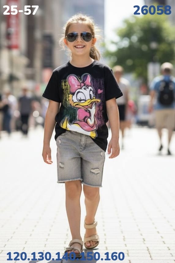 футболка с дейзи дак,футболки детские,футболки для девочек,футболка с принтом,ребенок