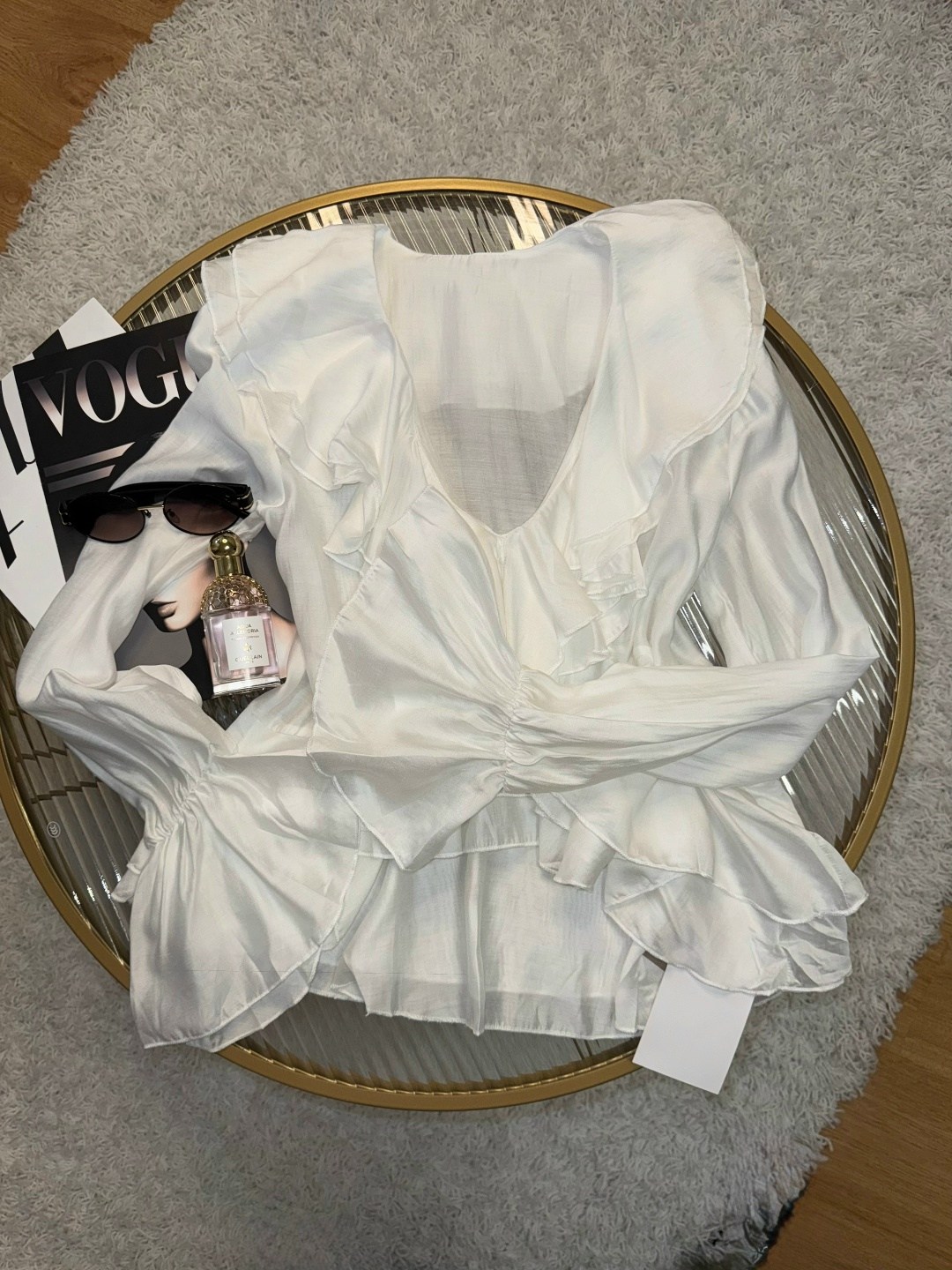 блуза с воланом,блузка с оборками,блузка с рюшами,блузка стильная,блузка женская