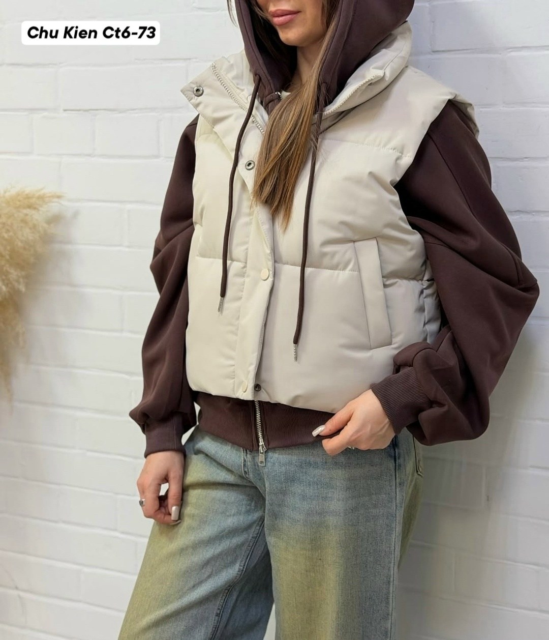 жилетка женская,осенняя куртка с капюшоном t fashion,жилетка,стильная жилетка,теплые жилетки