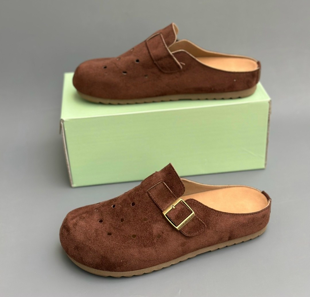 ,сабо birkenstock,ортопедические сабо грубин,сабо женские,женские замшевые шлепанцы в стиле ретро