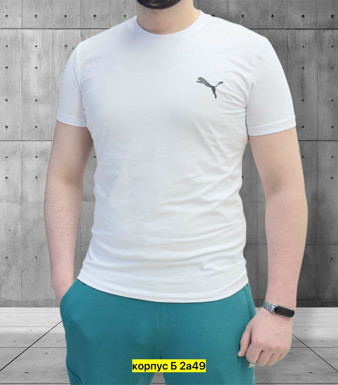 футболки мужские,мужская футболка белая,мужская футболка puma,футболка пума белая мужская,футболки белые