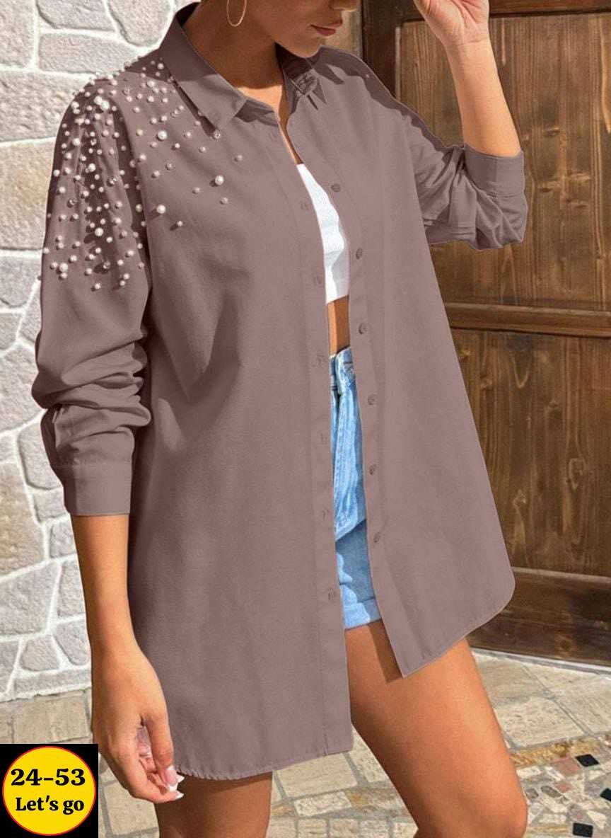 рубашка женская,рубашка со стразами женская,блузка женская,рубашка женская стильная,повседневная рубашка