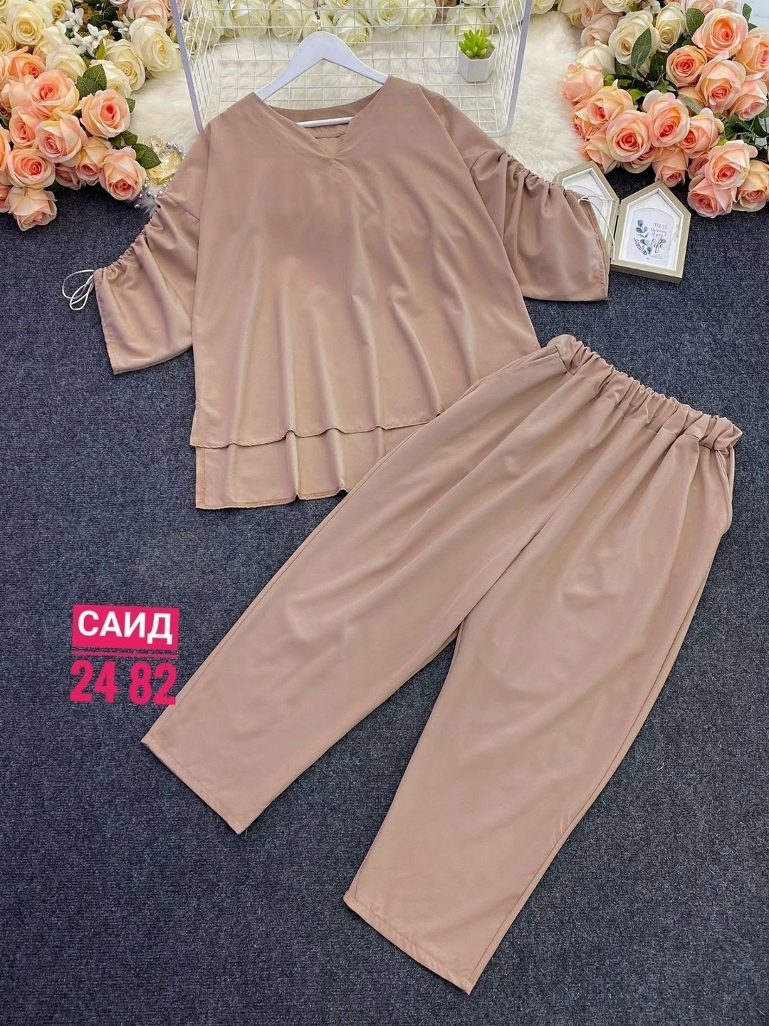 костюм женский,брючный комплект,стильные костюмы,брючные костюмы женские,брючный костюм артикул 1213 мята от мишельстиль