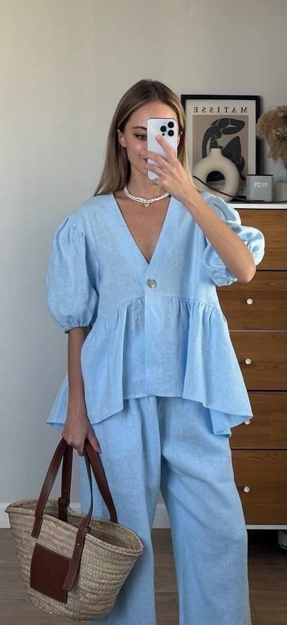 летние костюмы,летние костюмы женские,костюм желтый,костюм с брюками,льняной костюм