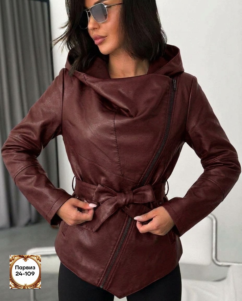 куртка женская кожаная,кожаная куртка,куртка косуха,кожаная куртка с капюшоном,тото групп кожаная куртка женская с капюшоном