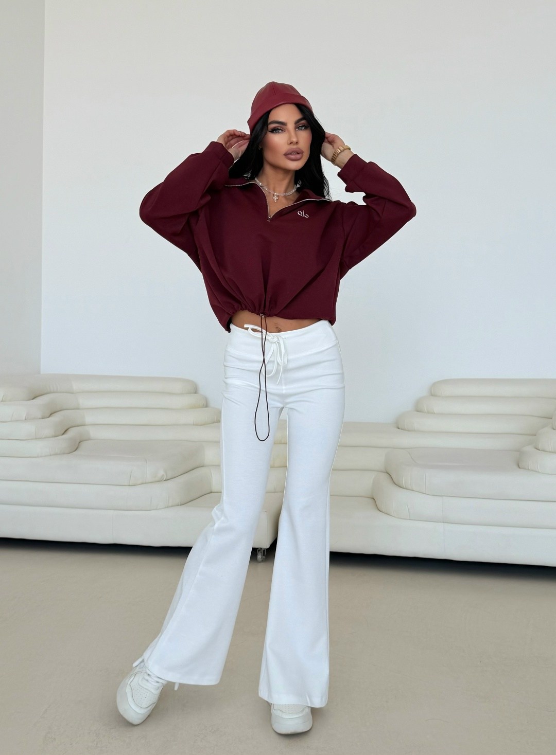 женская кофта,свитшот женский,свитшот оверсайз с начесом и молнией воротником надписью y2k,модная толстовка