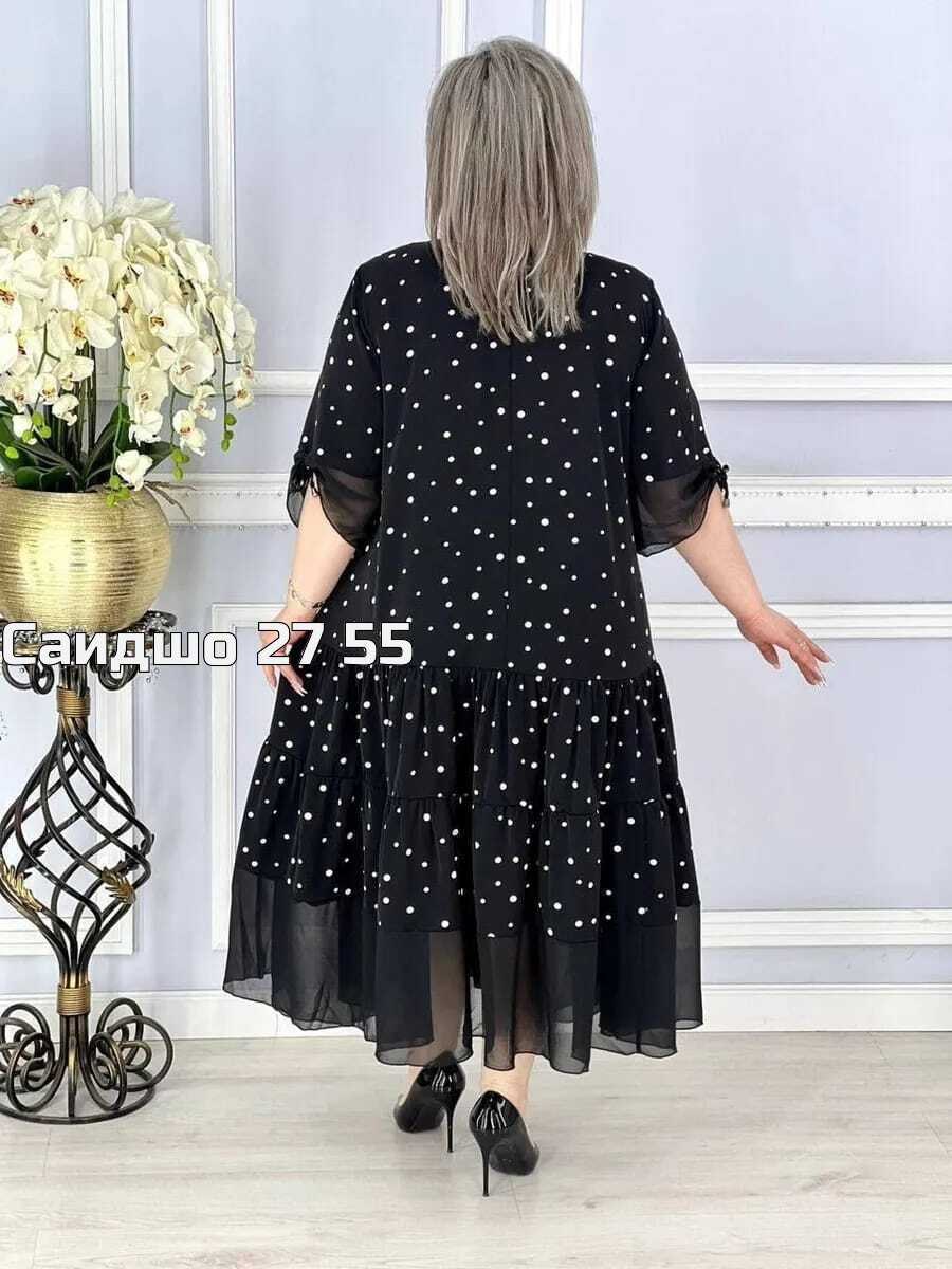 платье больших размеров cazanji цвет черный,платье для полной женщины,платье больших размеров cazanji 290770969,платья большие размеры,женские платья больших размеров