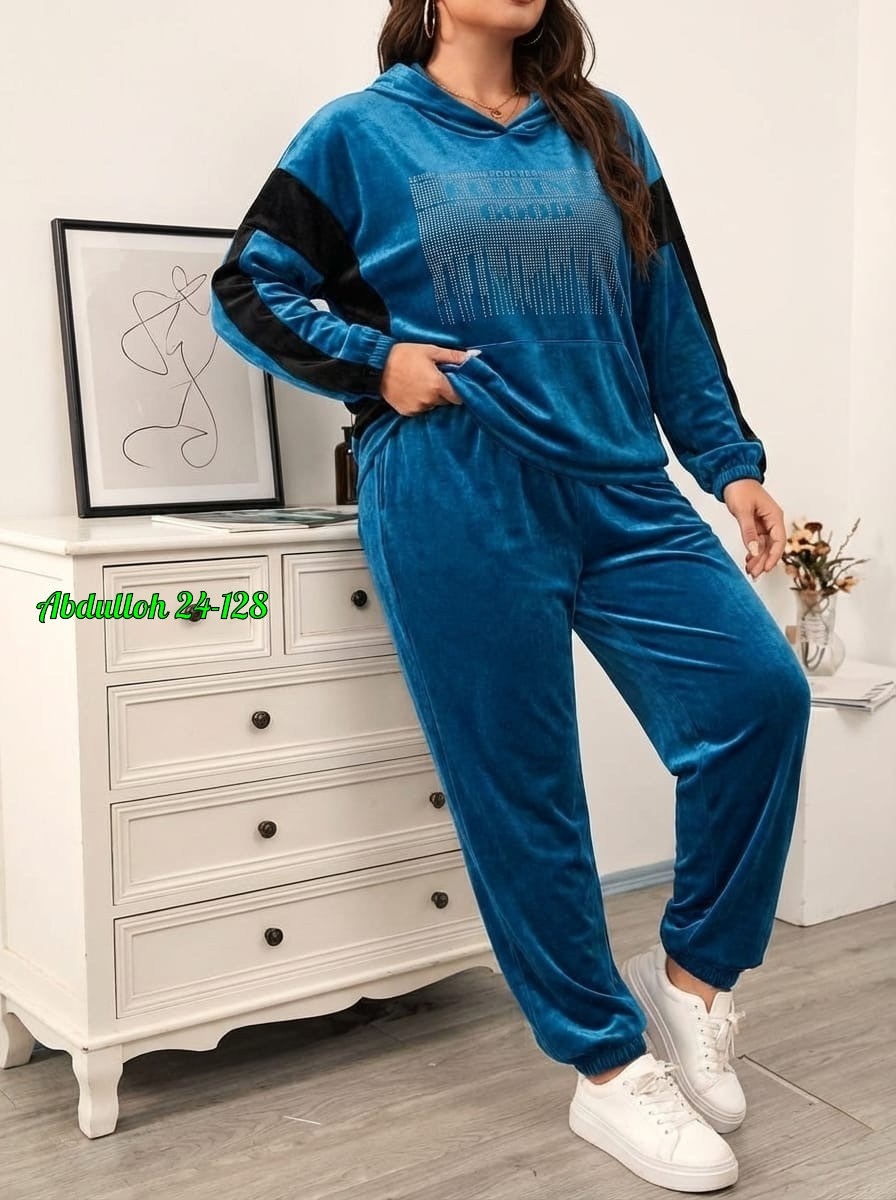 велюр спортивный костюм больших размеров,спортивный костюм женский велюровый больших размеров by raheem fashion brand,велюровый спортивный костюм большие размеры,спортивный велюровый костюм,велюровый