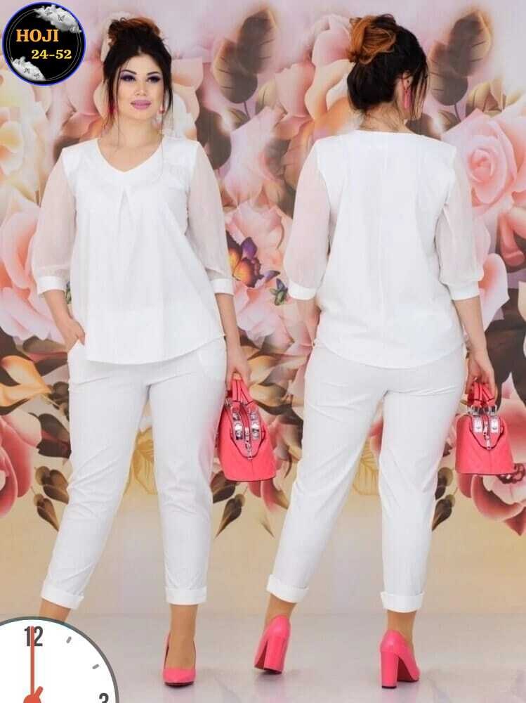 женские брючные костюмы больших размеров,брючный костюм больших размеров,костюм брючный нарядный больших размеров ltmoda 365066989,костюм женский,летние брючные костюмы для женщин