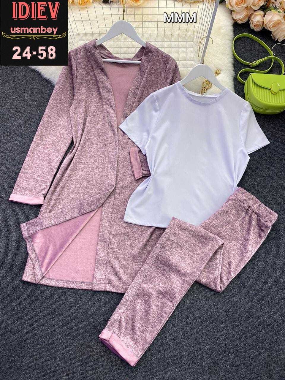 костюм женский тройка с кардиганом,костюм женский,брючный костюм женский с длинным кардиганом тройка,костюм тройка ткань ангора,костюм с кардиганом