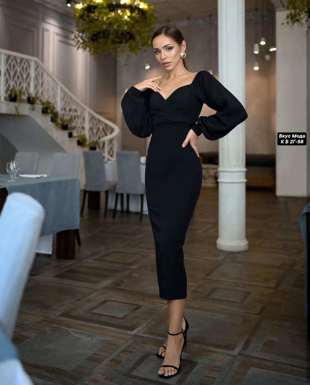 свадебное платье миди с рукавами,белое вечернее платье,белое платье в длине миди с объемными рукавами,белое платье длинное,белое стильное платье