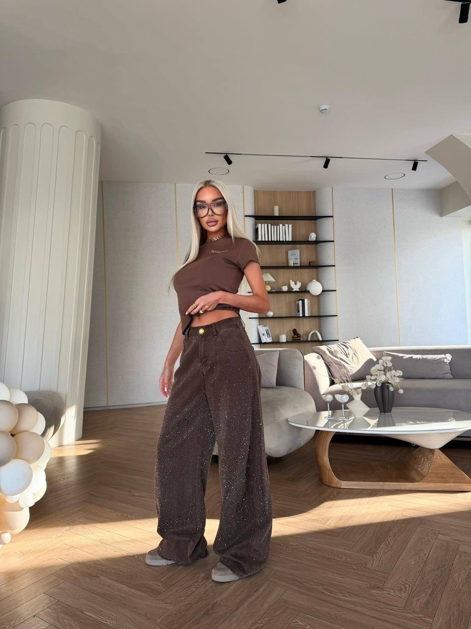 модные брюки,широкие брюки,джинсы брюки,коричневые брюки женские