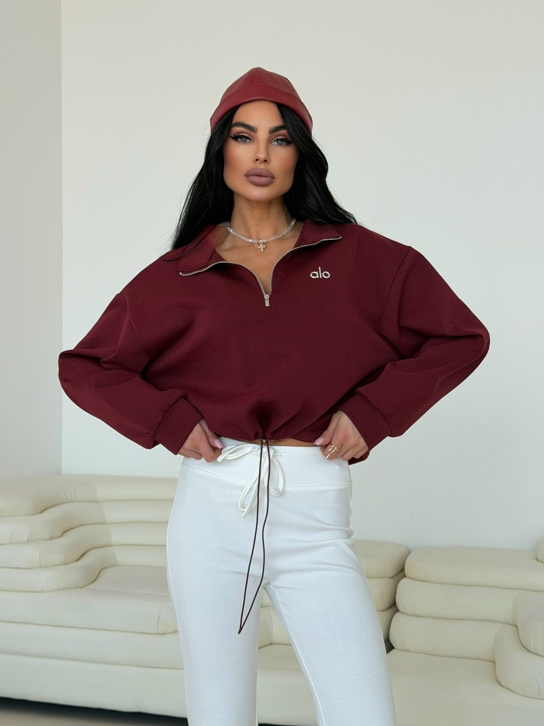 женская кофта,свитшот женский,свитшот оверсайз с начесом и молнией воротником надписью y2k,модная толстовка