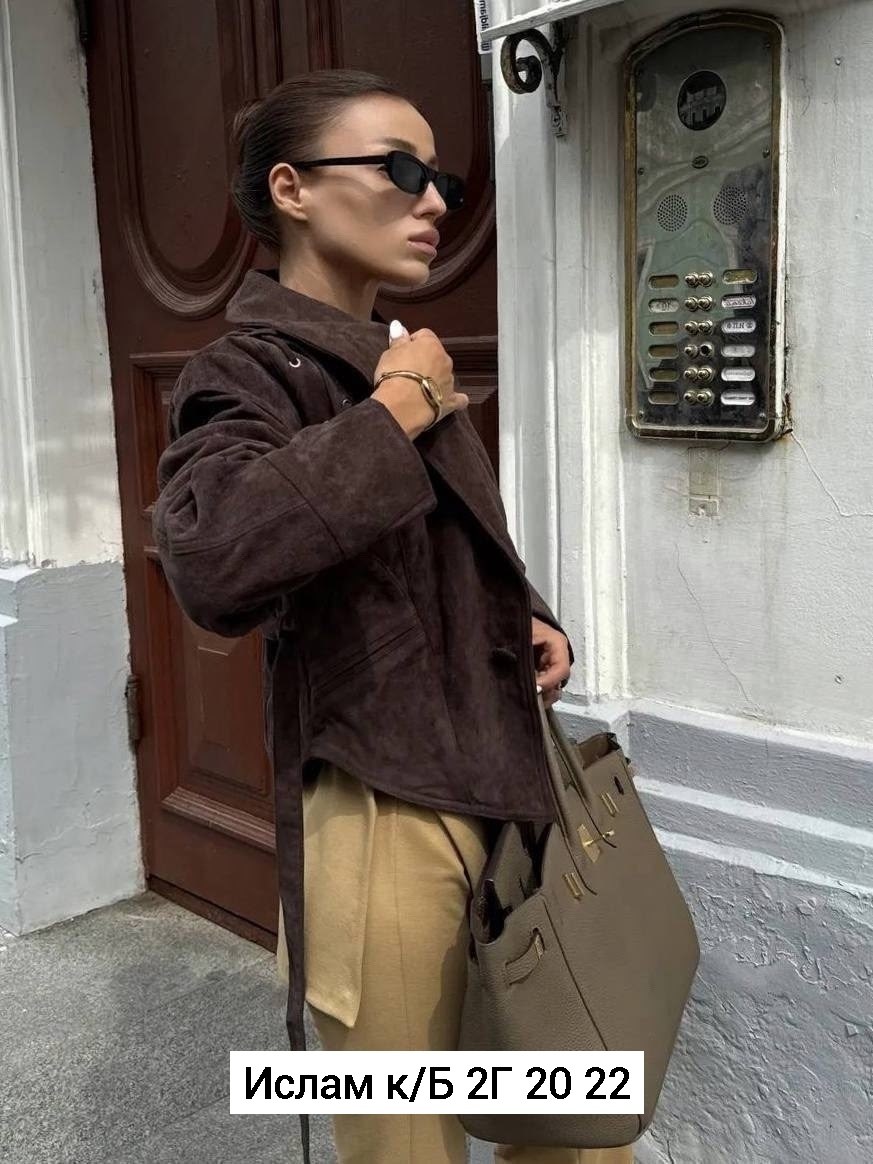 замшевая куртка,куртка замшевая женская,замшевая куртка с поясом,куртка замшевая жакет премиум x'zotic,классическая коричневая замшевая женская куртка с поясом