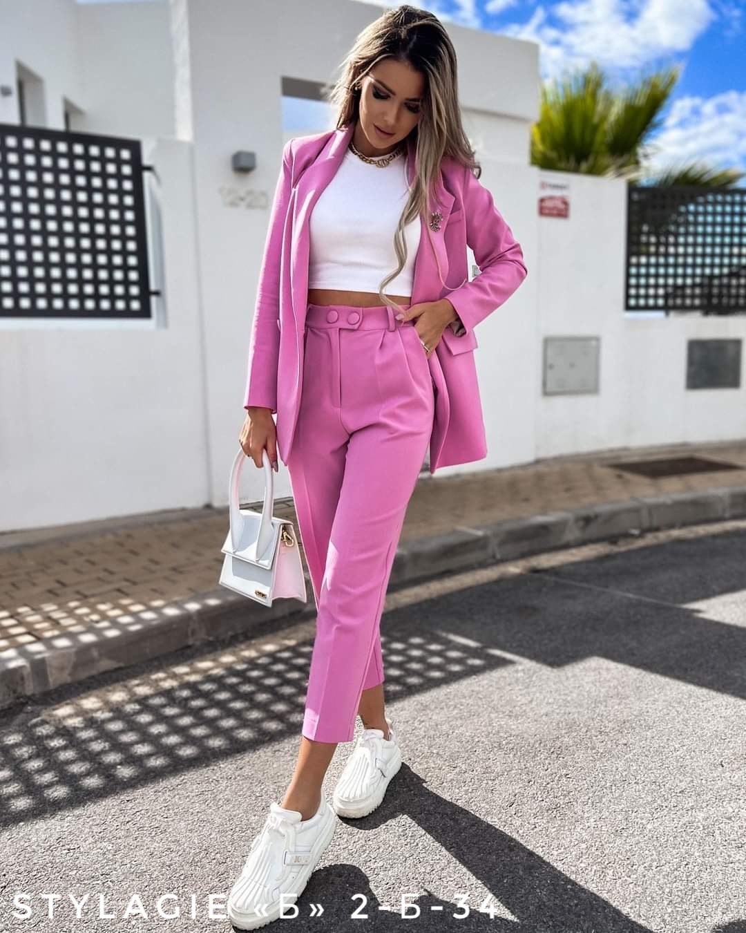 брючный костюм,женский брючный костюм,розовый костюм,костюм женский,костюм с брюками